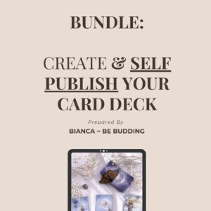 create design publish card tarot oracle deck